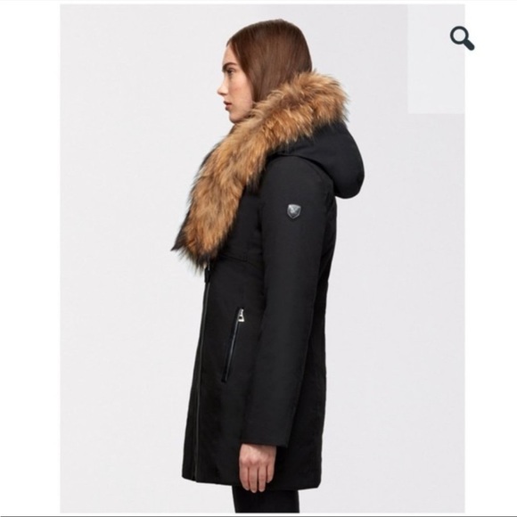 Rudsak Black Mantic Down Coat - Picture 3 of 11